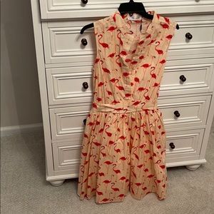 Chic Wish Pink Flamingo Dress Medium M